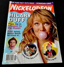 Usado, HILARY DUFF ROOKIE COVER Rare Nickelodeon Magazine 2003 Newsstand Edition Movie comprar usado  Enviando para Brazil