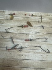 Usado, 4 arnês vintage Walleye Crawler com contas vermelhas sangue comprar usado Usado, 4 arnês vintage Walleye Crawler com contas vermelhas sangue comprar usado  Enviando para Brazil