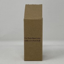 Adaptador de hub Rock Band 4 portas USB 2.0 novo na caixa , usado comprar usado Adaptador de hub Rock Band 4 portas USB 2.0 novo na caixa , usado comprar usado  Enviando para Brazil