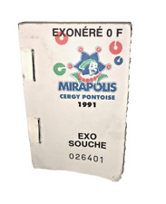 Souches abîmées ticket d'occasion  Serris