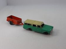 Tootsietoy Series Rambler Station Wagon & Open Trailer, Escala HO EUA Usado E98 comprar usado  Enviando para Brazil