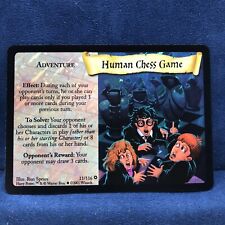 Harry Potter Juego de Cartas Coleccionables, JUEGO DE AJEDREZ HUMANO Star Foil 11/116, 2001 WOTC TCG segunda mano  Embacar hacia Argentina