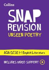 Aqa unseen poetry for sale  UK