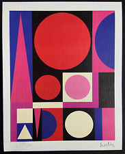 Auguste herbin litografia usato  Roma