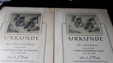 Stück urkunden motorrad gebraucht kaufen  Meppen