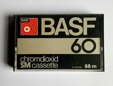 Usado, Fita cassete vintage BASF 60 Chrome II 1976. Sem escrita em cassete ou inserção comprar usado  Enviando para Brazil