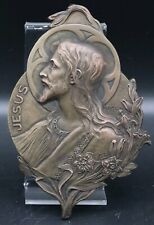 Placca bronzo liberty usato  Castelnuovo Don Bosco