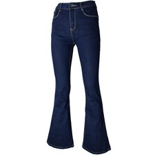 Jeans donna zampa usato  San Giuseppe Vesuviano