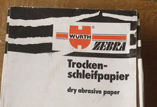 Würth schleifpapier stück gebraucht kaufen  Dresden