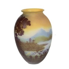 Vaso galle. decorato usato  Milano