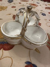 Saleron triple porcelaine d'occasion  Strasbourg-
