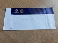 Ticket 2021 villarreal for sale  DUNMOW