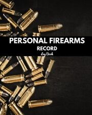 Usado, Personal Firearms Record Log Book: Black Inventory Acquisition & Disposition comprar usado  Enviando para Brazil