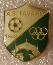 Distintivo calcio favaro usato  Capannori