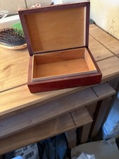 Small wooden jewelry for sale  BLACKPOOL