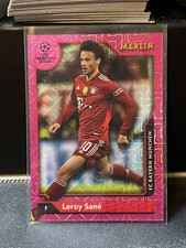 2021-22 Topps Merlin Chrome Leroy Sane UEFA Pink Mojo #d 121/275 FC Bayern comprar usado  Enviando para Brazil