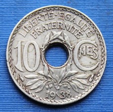Monnaie fautée centimes d'occasion  Gan
