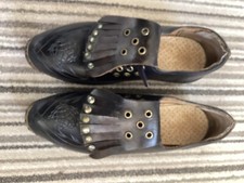 Dancing clogs leather for sale  BRIERLEY HILL