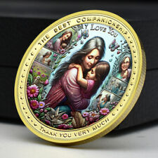 Usado, Moeda desafio ouro presente para mãe mundial feliz dia das mães medalha comemorativa comprar usado  Enviando para Brazil