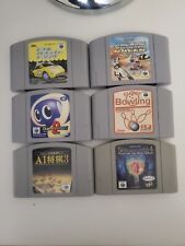 Nintendo n64 6games for sale  CHICHESTER