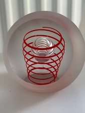 Toller paperweight studioglas gebraucht kaufen  Hamburg