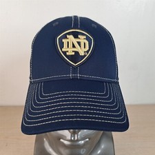 Boné/chapéu de beisebol ADIDAS NOTRE DAME ND ORTOPÉDICO SOCIETY AJUSTADO, OSFM 7 1/8 AZUL comprar usado  Enviando para Brazil