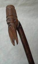 Canne pommeau bois d'occasion  Theix