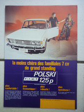 Fiat 125 polski d'occasion  Metz-