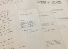 [Georges RODITI] - Correspondance de 5 lettres / NIMIER / ROSTAND / PAULHAN comprar usado  Enviando para Brazil