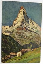 Old postcard cervin d'occasion  Expédié en Belgium