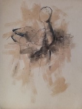 Dessin encre lavis d'occasion  Montluçon