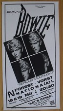 Pôster original de concerto em serigrafia David Bowie '83 comprar usado  Enviando para Brazil