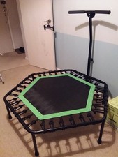 Foldable fitness trampoline for sale  NELSON