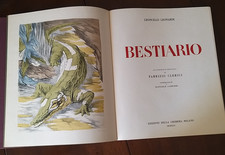 Bestiario leoncillo leonardi usato  Serravalle Scrivia