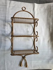 Wall shelf gold for sale  Victor