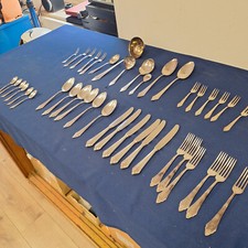 Altes fächermuster besteck gebraucht kaufen  Nordhorn