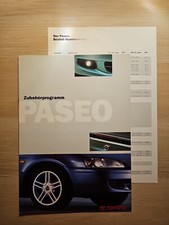 Usado, TOYOTA PASEO Zubehör Zubehörprogramm + Preise ca. 1996/1997 Prospekt comprar usado  Enviando para Brazil