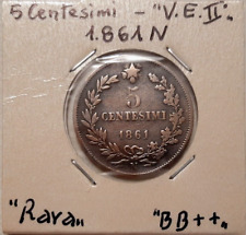 Centesimi 1861 regno usato  Italia