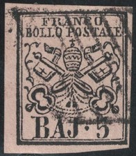 1852 pontificio baj usato  San Marco Evangelista