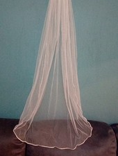 Ivory veil single for sale  WIRRAL