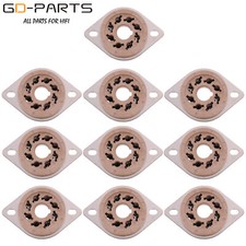 Soquete de tubo de vácuo octal 8 pinos para montagem de chassi EL34 6V6 KT88 6550 GZ34 10 PEÇAS comprar usado  Enviando para Brazil