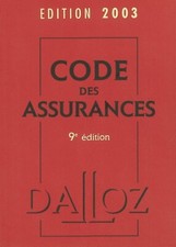 Code assurances 2003 d'occasion  France