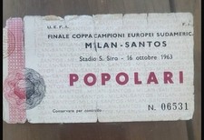 Biglietto ticket milan usato  Porto Recanati
