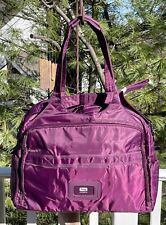LUG Pontoon Weekender Bagagem de Mão Bolsa de Viagem Borgonha Alça de Ombro Estado Perfeito comprar usado  Enviando para Brazil