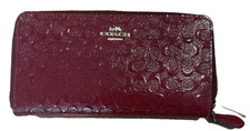Authentic coach burugndy for sale  Birmingham