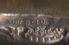 Silver victorian dressing for sale  CAMBRIDGE