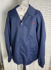 Jaqueta polo XXL Assn Ralph Lauren corta-vento azul marinho leve AUTÊNTICA comprar usado  Enviando para Brazil
