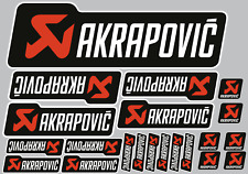 Akrapovic exhaust stickers for sale  ROTHERHAM