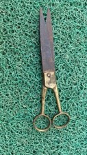 Antigo Vintage Rústico Antigo Mundo Original Ferro Latão Forjado à Mão Tesoura Kenchi comprar usado  Enviando para Brazil