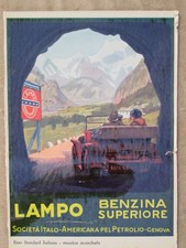 Cartolina pubblicitaria lampo usato  Arluno